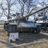 自衛隊信太山駐屯地の戦車